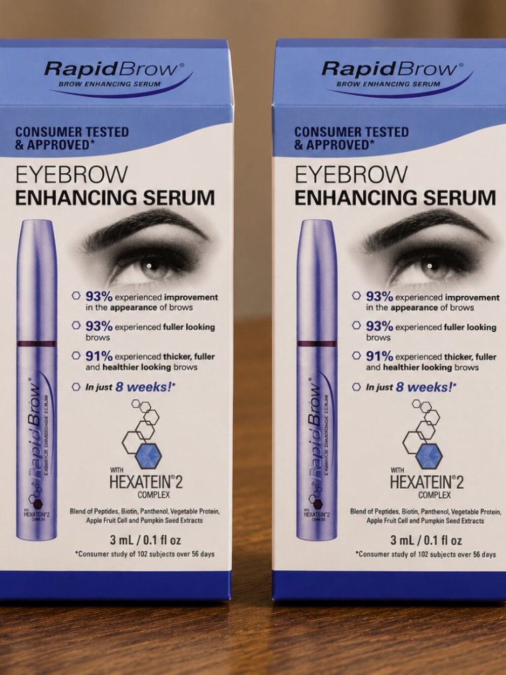 2x Rapid/Lash Eyebrow Enhancing Serum Enhancer Growth Conditioner 3ml!